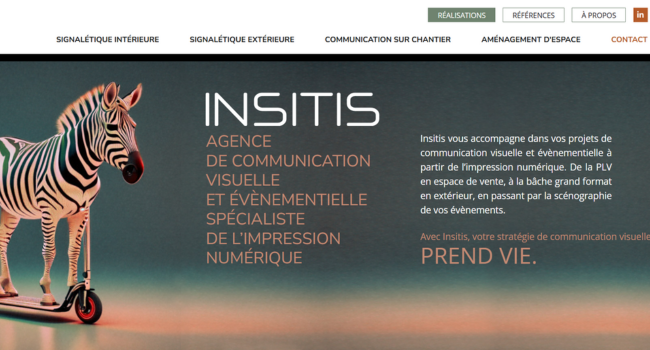 Cas Client - Insitis - Signalétique à Vannes